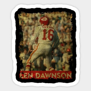 TEXTURE ART-Len Dawnson - RETRO STYLE 4 Sticker